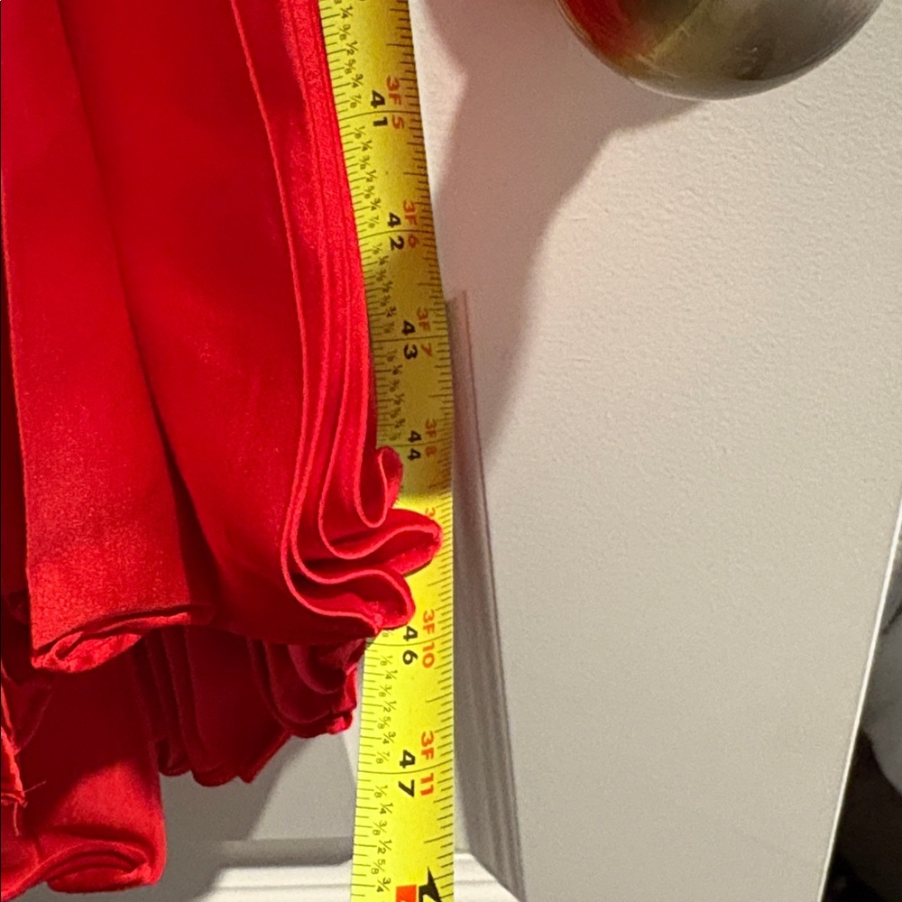 Fashion to Figure Red Pleated Maxi Skirt Set - Picture 6 of 6